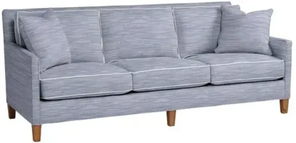 Northport Outdoor Upholstered Sofa - Inside Out Linen with Contrast Welt - Handcrafted