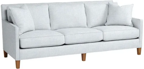 Northport Outdoor Upholstered Sofa, Inside Out Ticking Stripe