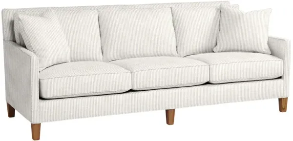 Northport Outdoor Upholstered Sofa, Inside Out Ticking Stripe