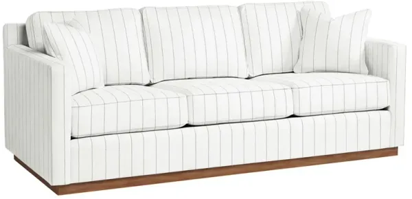 Hatteras Outdoor Upholstered Sofa, Sunbrella Stripe