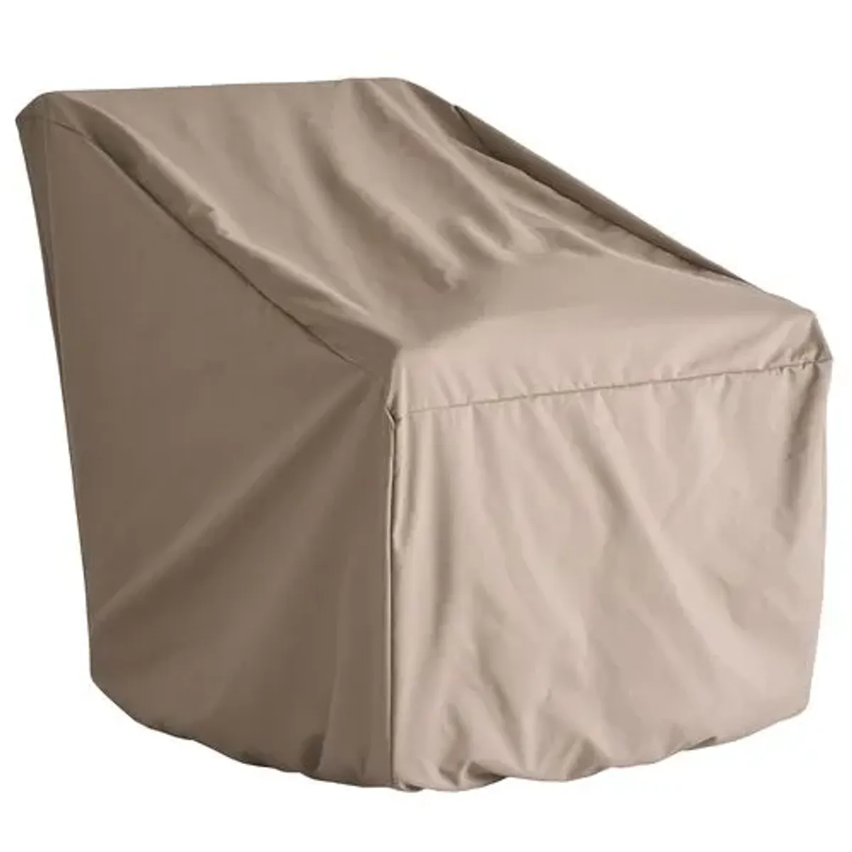 Cape Outdoor Upholstered Chair - Sunbrella Stripe - Handcrafted - Blue