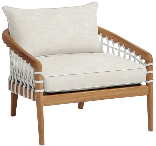 Stonington Outdoor Upholstered Chair, Inside Out Linen