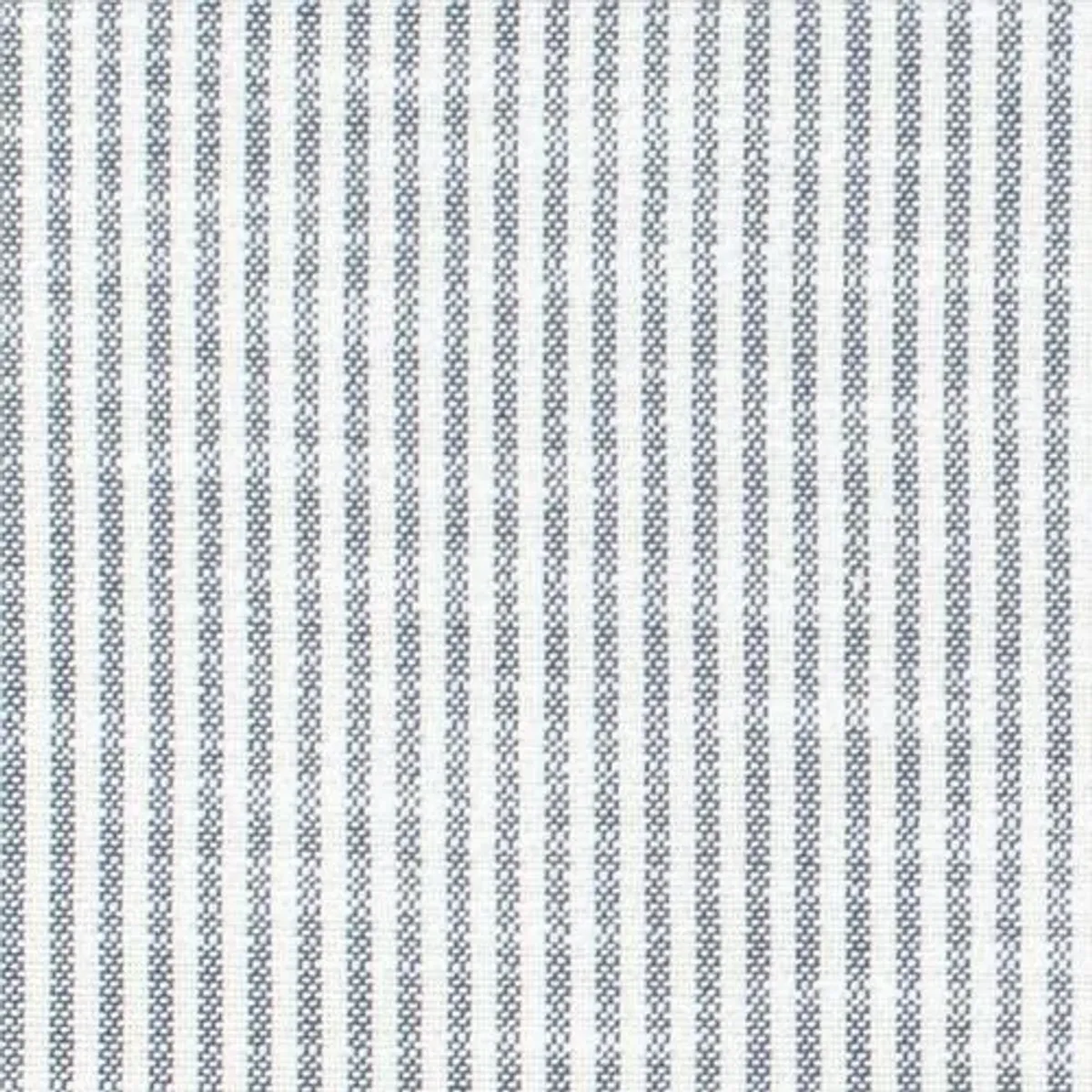 Stonington Outdoor Upholstered Chair - Inside Out Ticking Stripe - Handcrafted - Blue