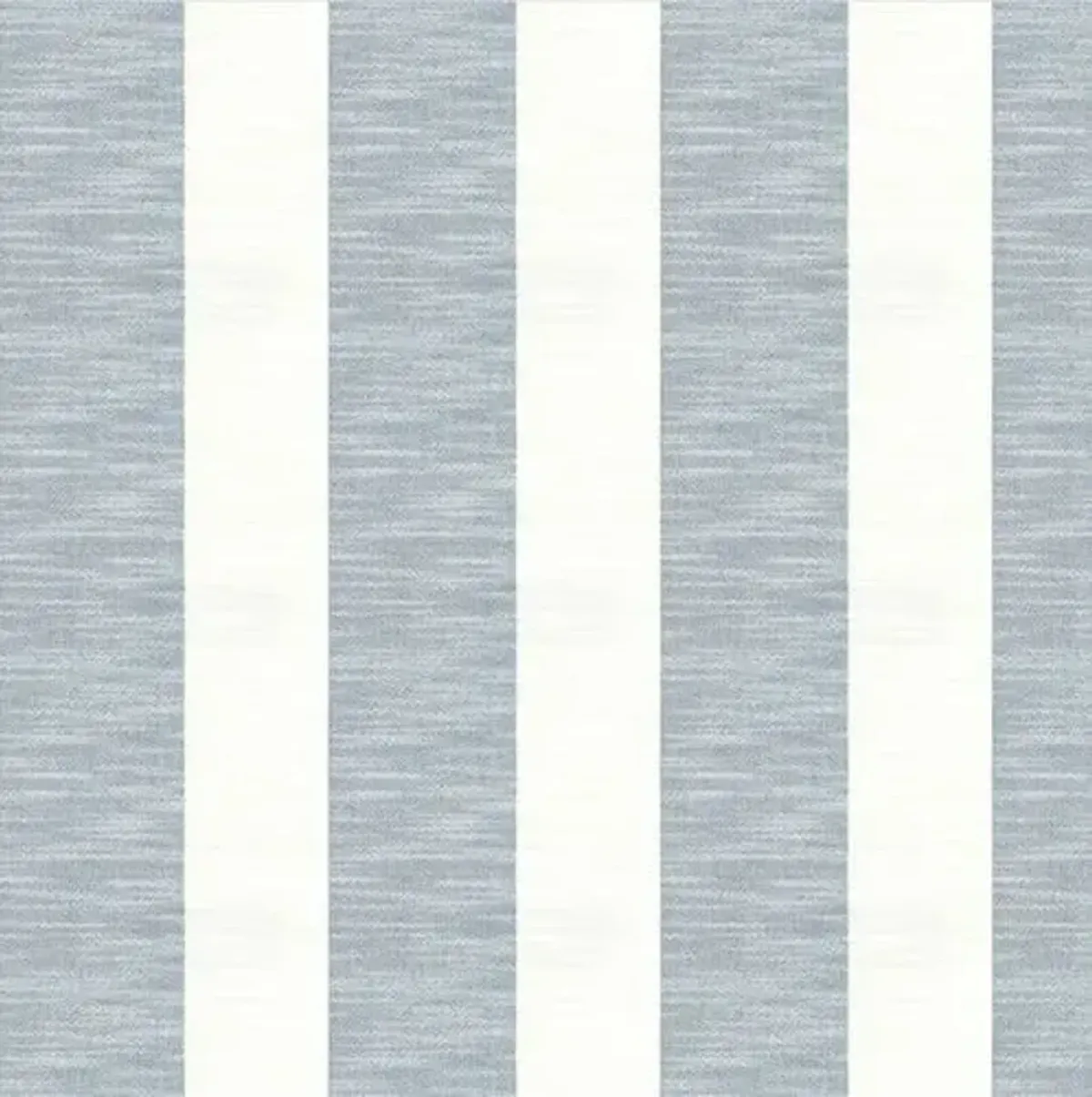 Palisade Outdoor Upholstered Ottoman - Inside Out Cabana Stripe - Handcrafted - Blue