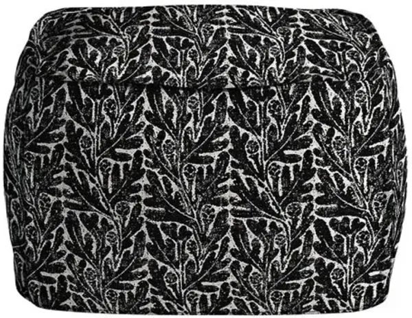 Catalina Outdoor Upholstered Ottoman - Inside Out Botanical - Handcrafted - Blue