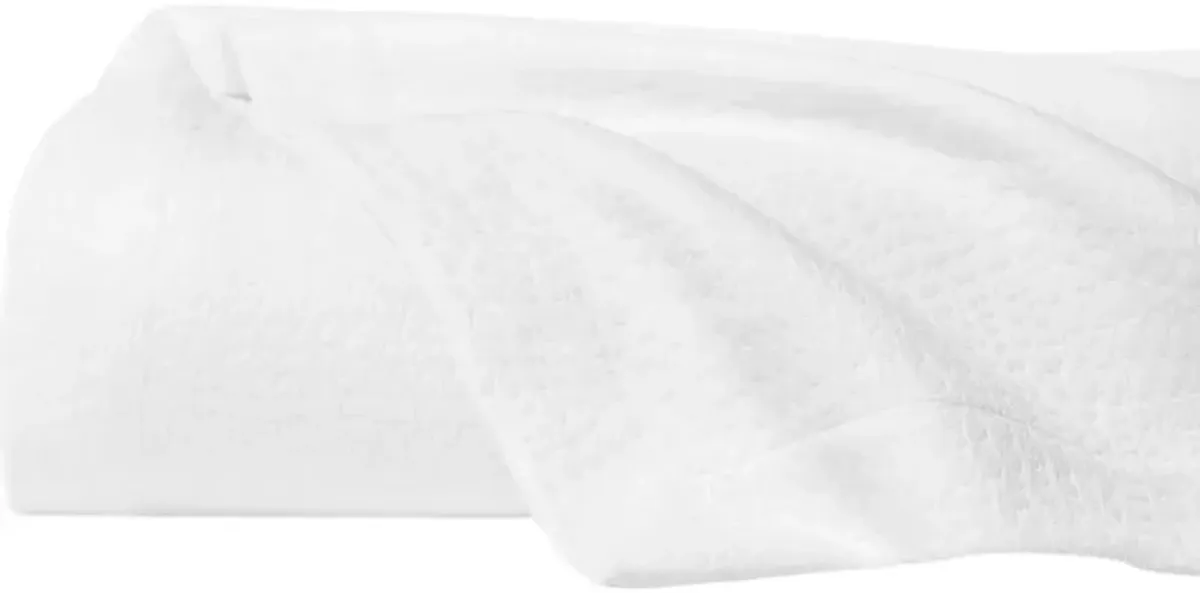 SFERRA x Scalamandr Cobblestones Coverlet - White