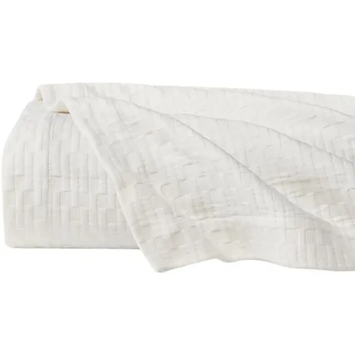 Lecce Collection Coverlet - SFERRA - Ivory