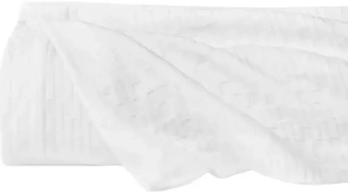 Lecce Collection Coverlet - SFERRA - White