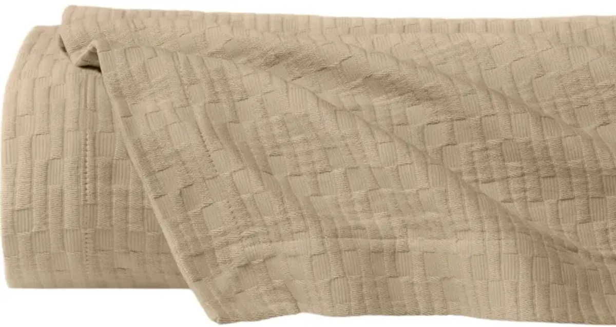 Lecce Collection Coverlet - SFERRA - Beige