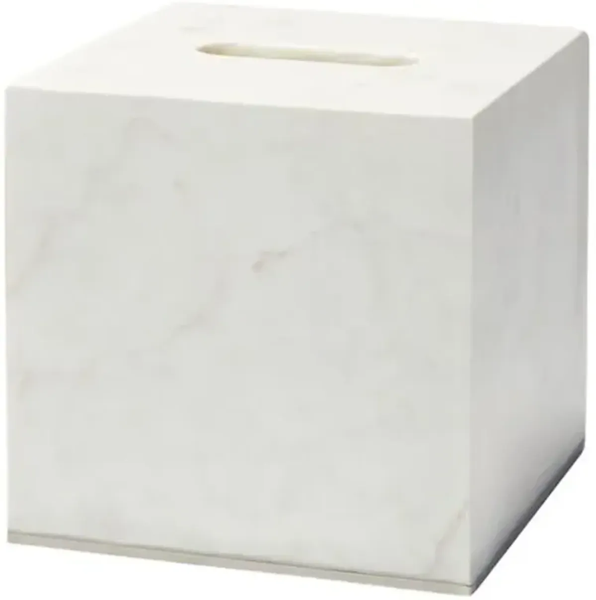 Pietra Tissue Box - Marble - SFERRA - White