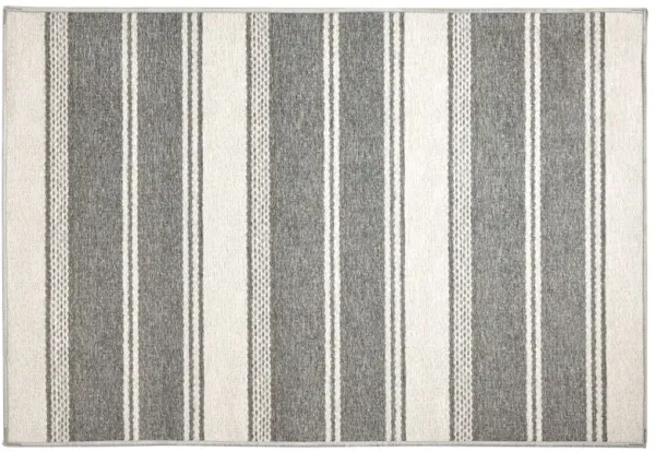 Bowman Stripe Machine Washable Rug