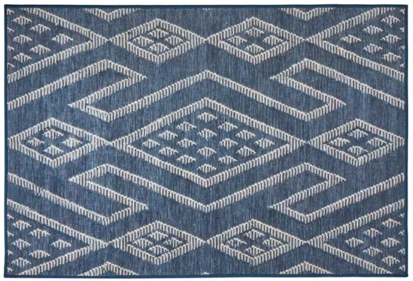 Guthrie Machine Washable Rug, Navy