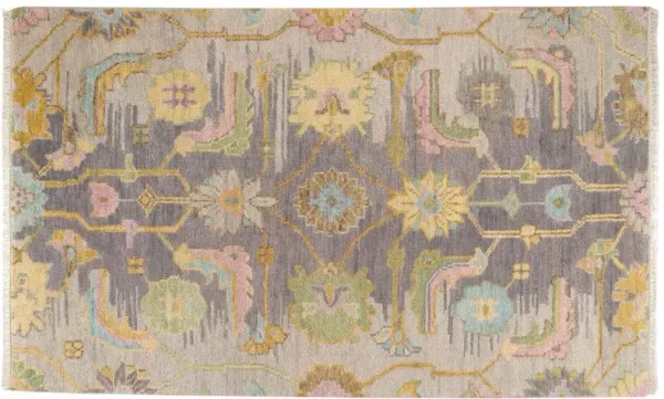 Iris Hand Knotted Wool Rug, Multi