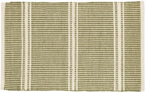 Malta Handwoven Wool Rug, Sage
