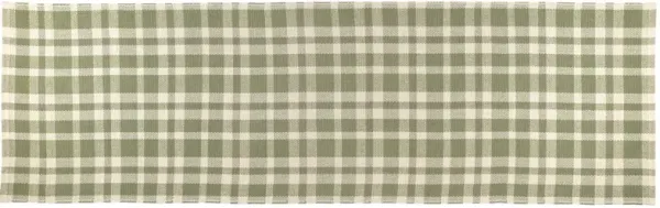 Tattersall Handwoven Cotton Rug, Sage