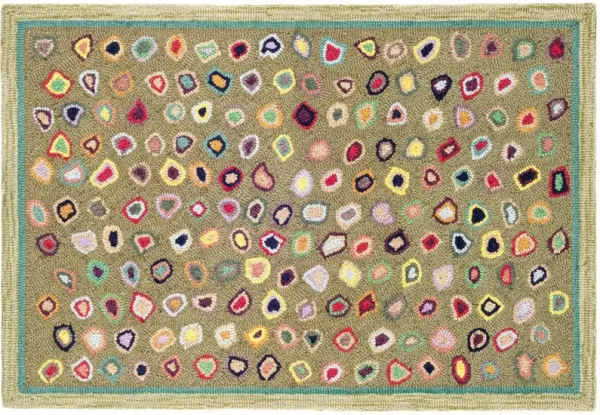 Cat's Paw Hand Micro Hooked Wool Rug