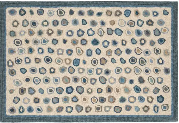 Cat's Paw Hand Micro Hooked Wool Rug