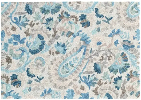 Ines Hand Hooked Wool Rug