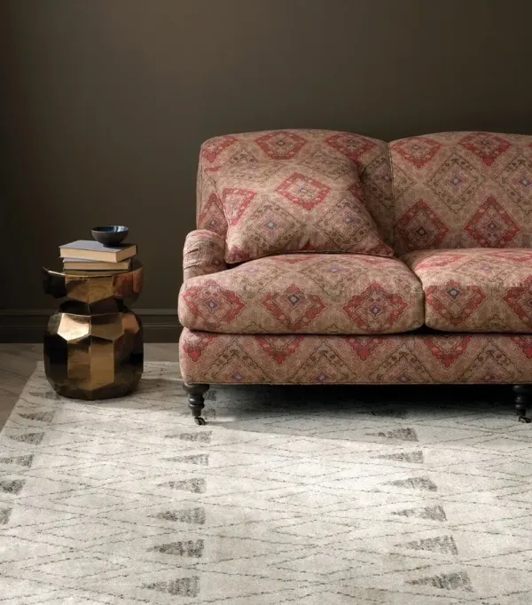 Masinissa Hand Knotted Wool Rug, Natural