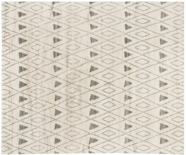 Masinissa Hand Knotted Wool Rug, Natural