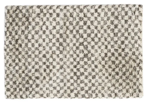 Citra Hand Knotted Wool Rug, Grey