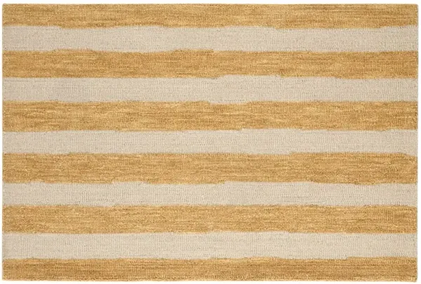 Silas Stripe Hand Hooked Wool Rug