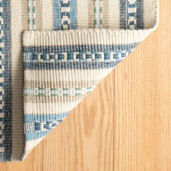 Long Slade Handwoven Cotton Rug
