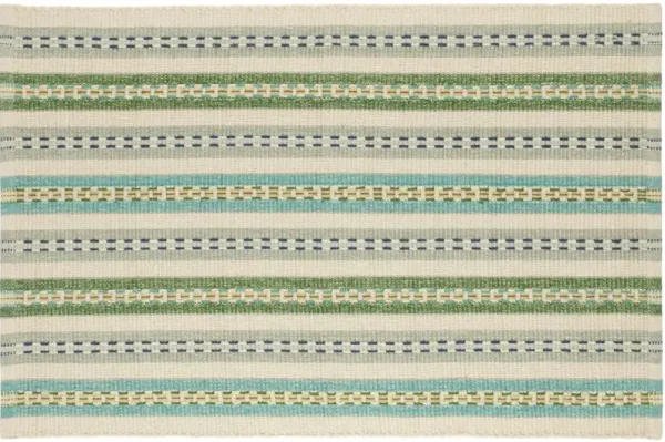 Long Slade Handwoven Cotton Rug