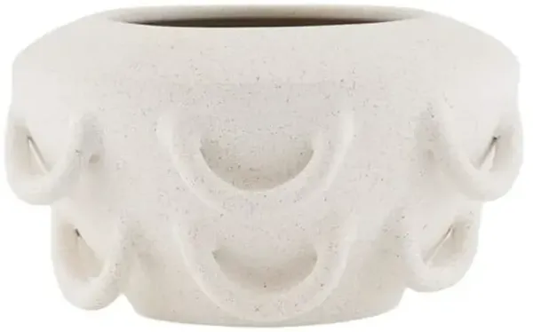 Paloma Ceramic Vase - White - Arteriors
