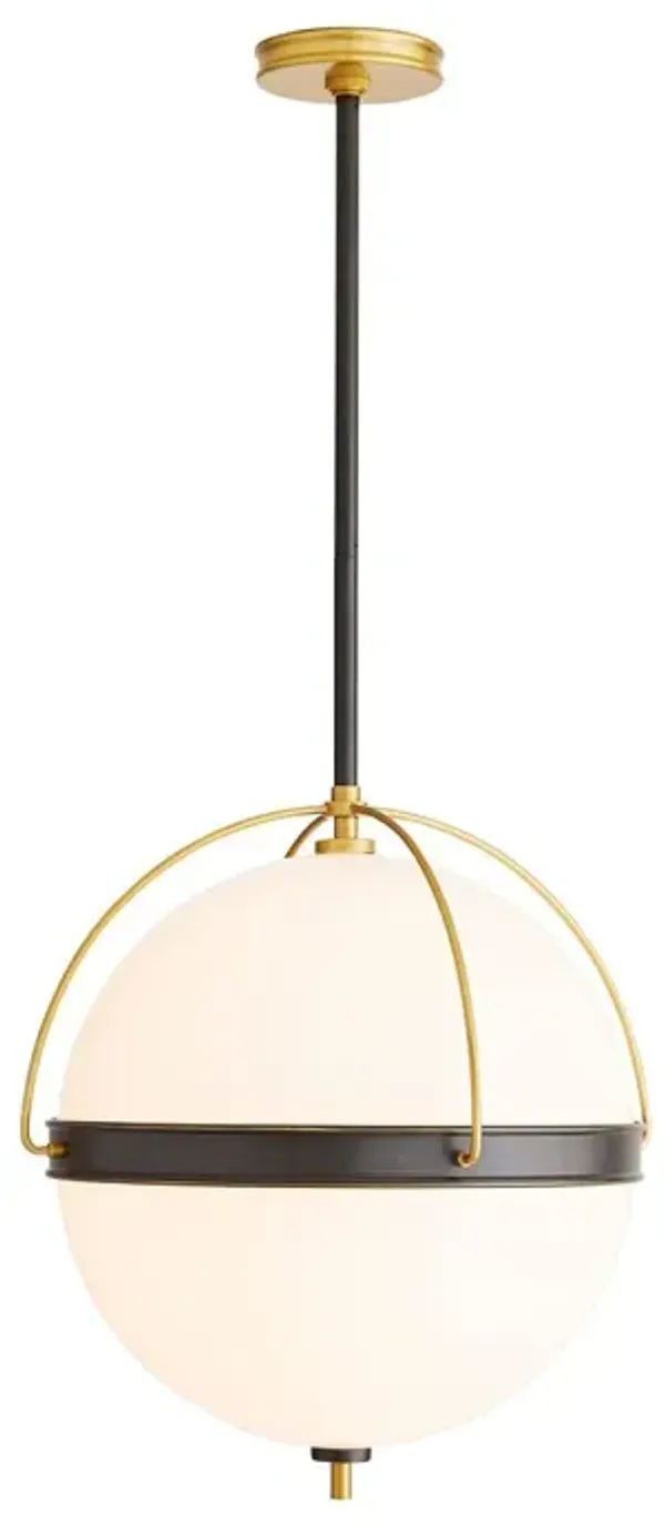 Dorothy Globe Pendant - Black/Gold - Arteriors