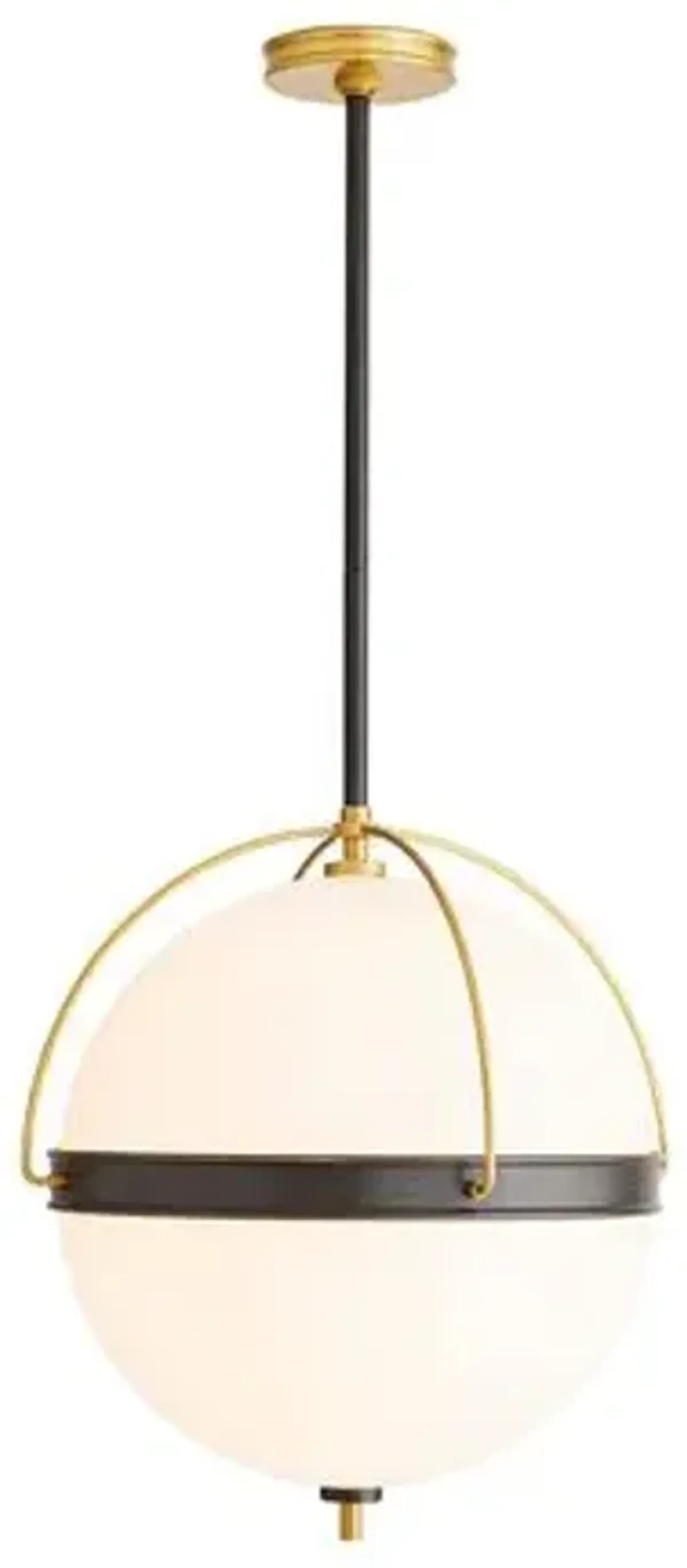 Dorothy Globe Pendant - Black/Gold - Arteriors