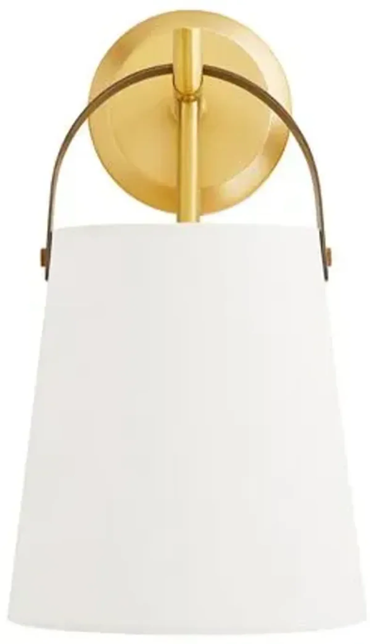 Ian Steel/Linen Sconce - Gold - Arteriors