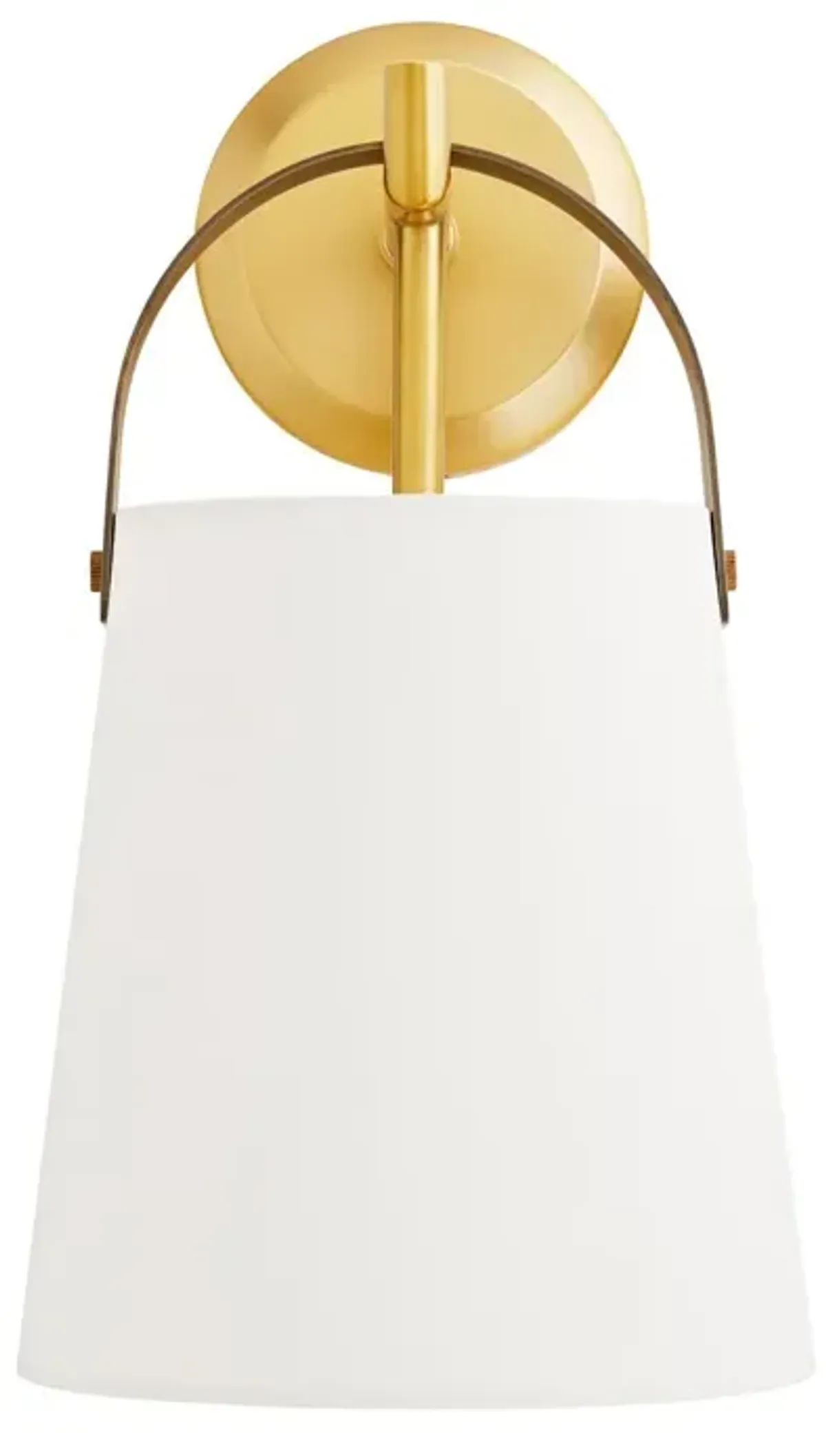 Ian Steel/Linen Sconce - Gold - Arteriors