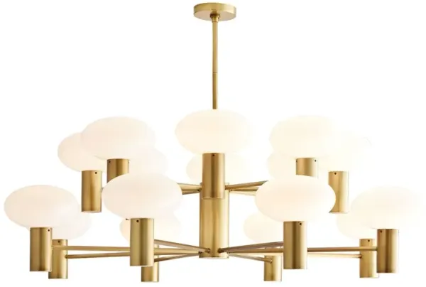 Bentley 16-Light Globe Chandelier - Gold - Arteriors