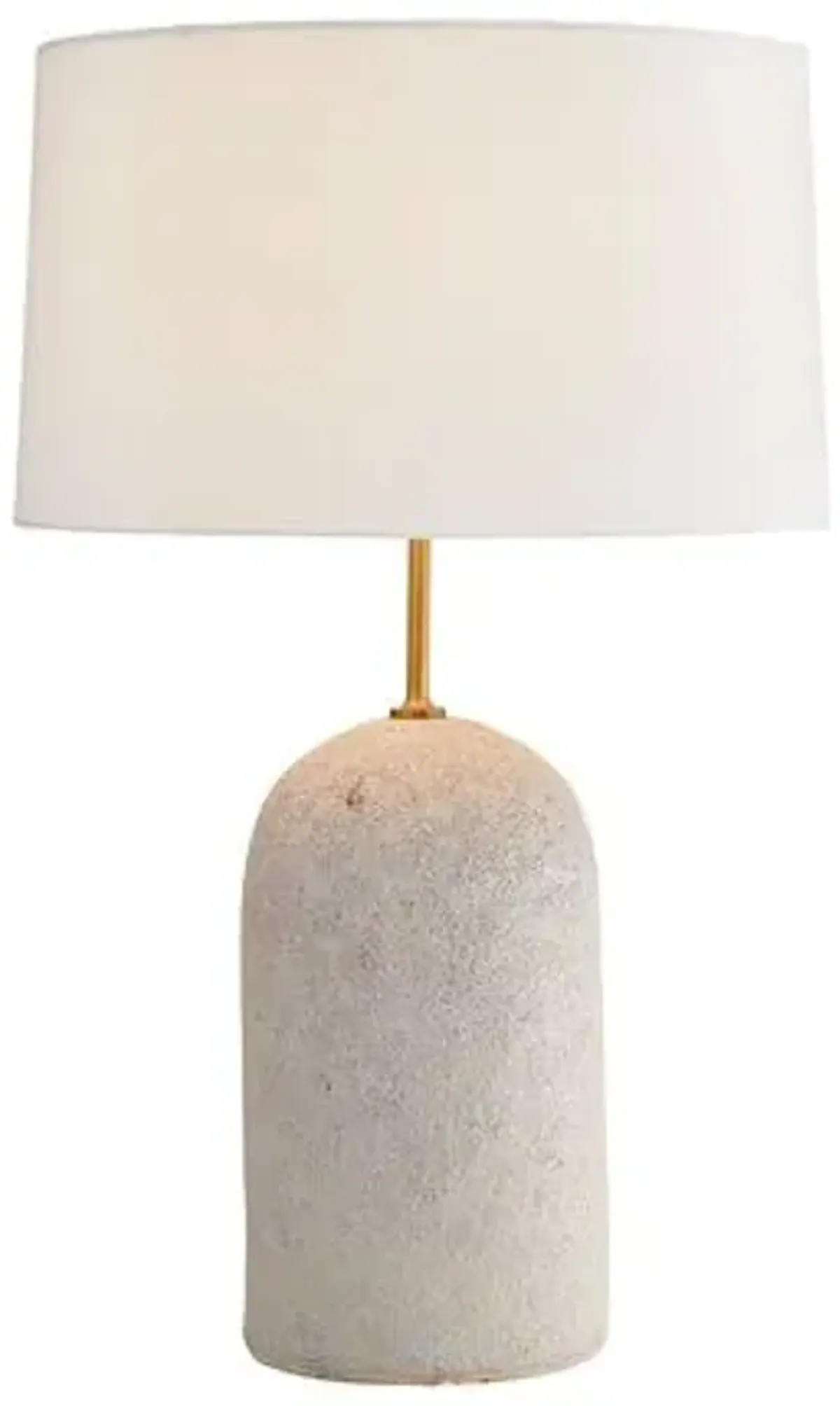 Capelli Ceramic Table Lamp - Neutral - Arteriors - Ivory