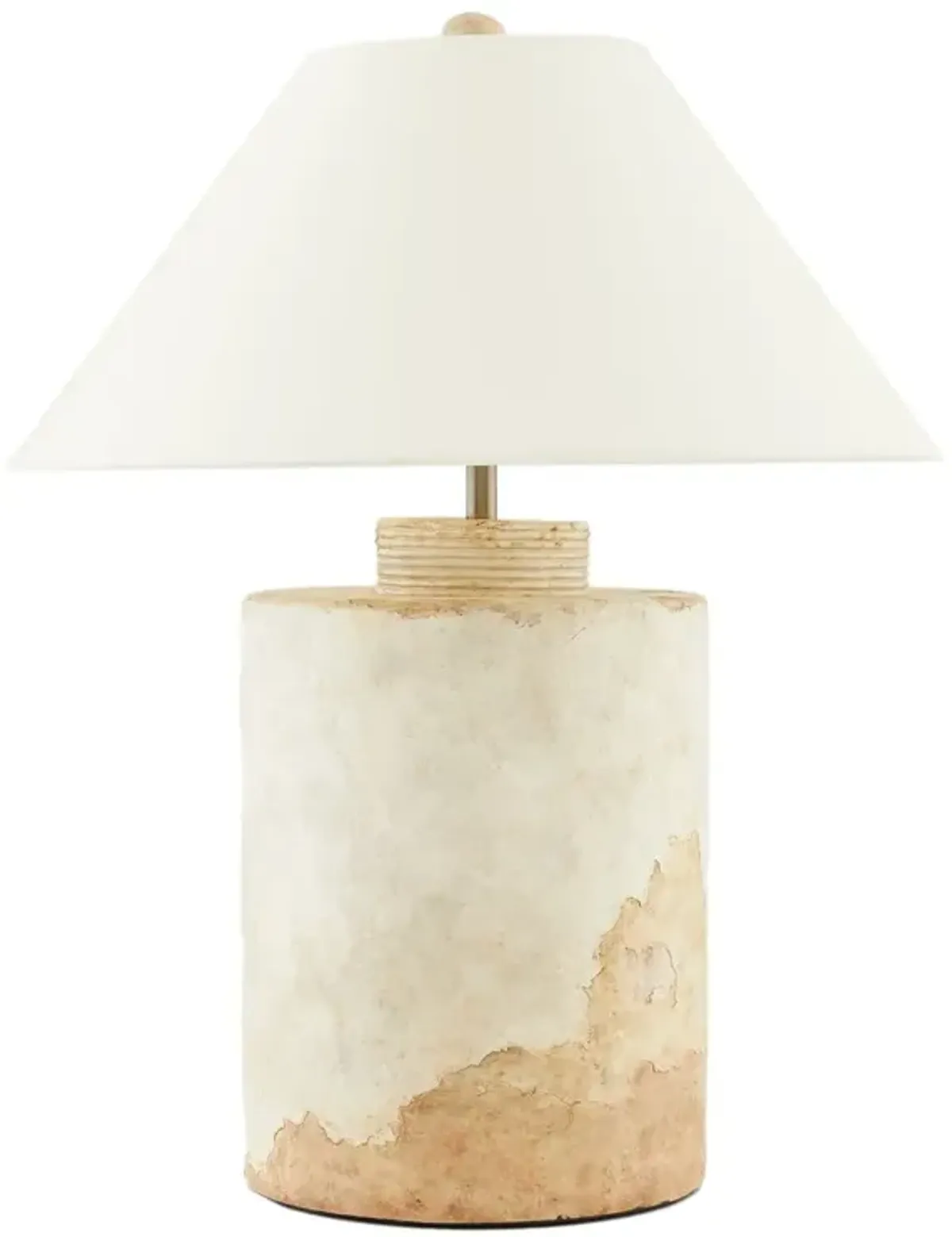 Samala Terracotta Table Lamp - Neutral - Arteriors - Ivory