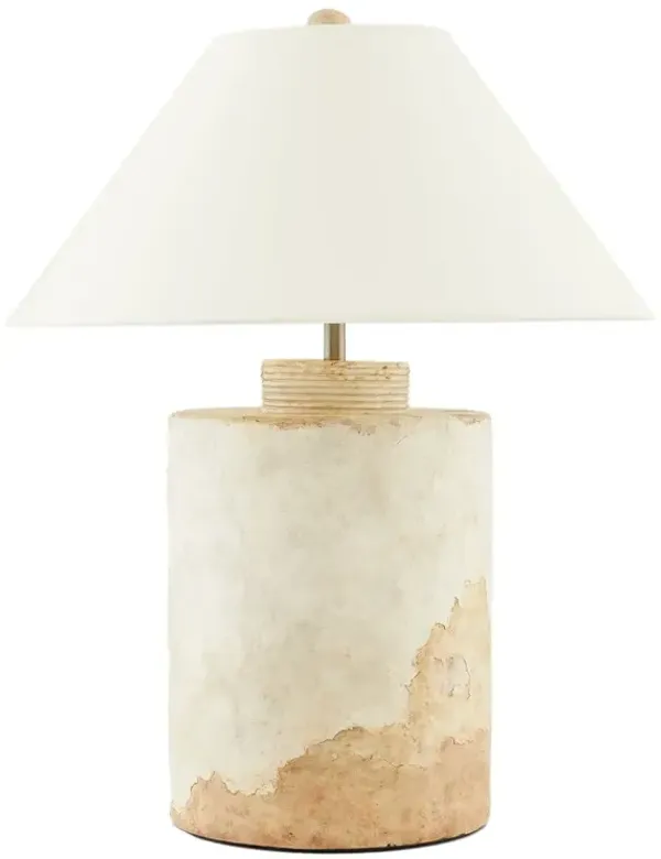 Samala Terracotta Table Lamp - Neutral - Arteriors - Ivory