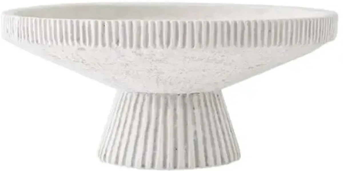 Valour Terracota Centerpiece - White - Arteriors
