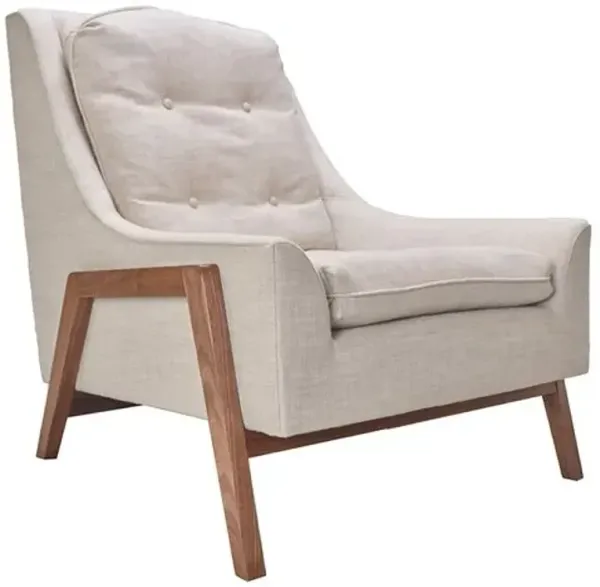 Grace Chair - Maeve Linen - Kim Salmela - Brown
