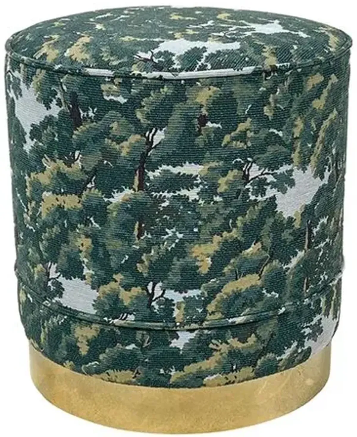Piper Stool - North Oaks Torrent Crypton - Kim Salmela - Handcrafted - Green