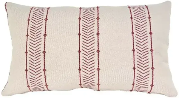 Nisswa 14x24 Lumbar Pillow - Rust/Natural Crypton - Kim Salmela
