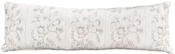Bergamo 13x40 Long Lumbar Pillow - Ivory Crypton - Kim Salmela