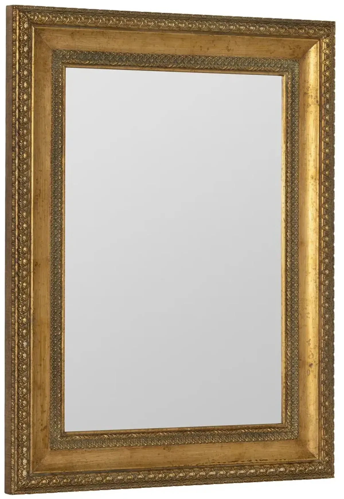 Halden Wall Mirror, Antique Gold