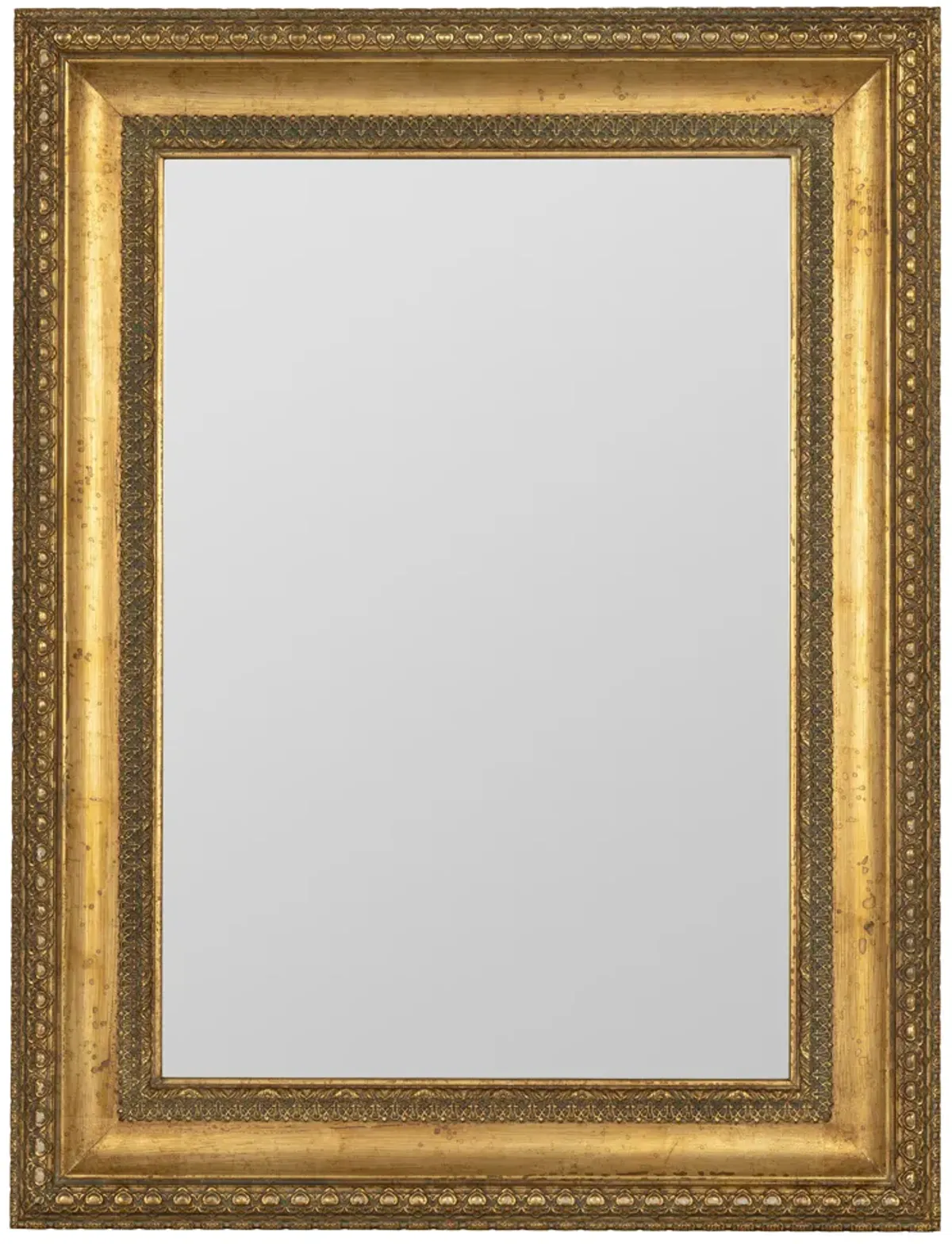 Halden Wall Mirror, Antique Gold