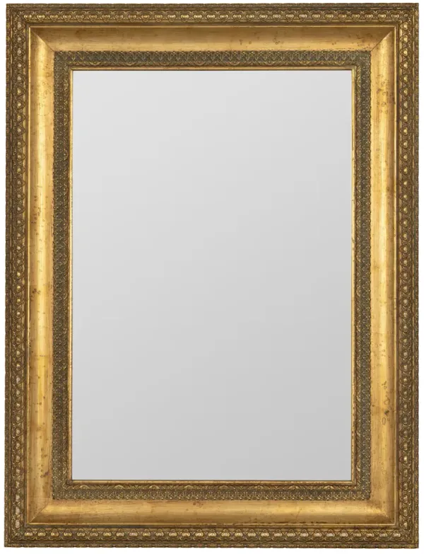 Halden Wall Mirror, Antique Gold