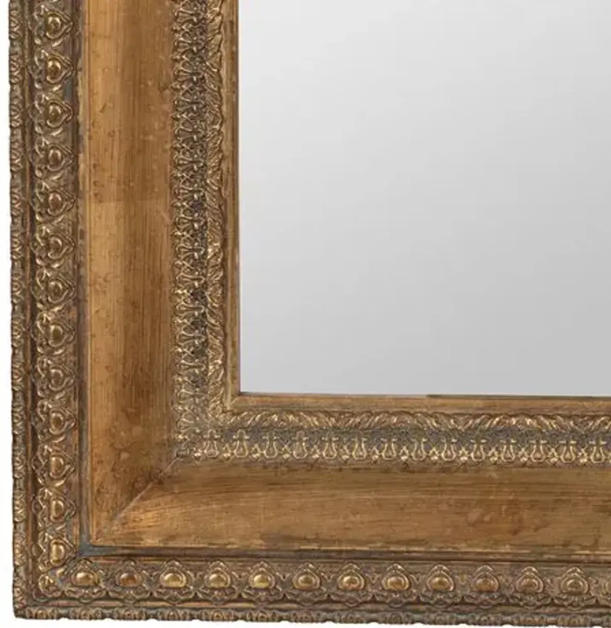 Corwin Floor Mirror - Antique Gold