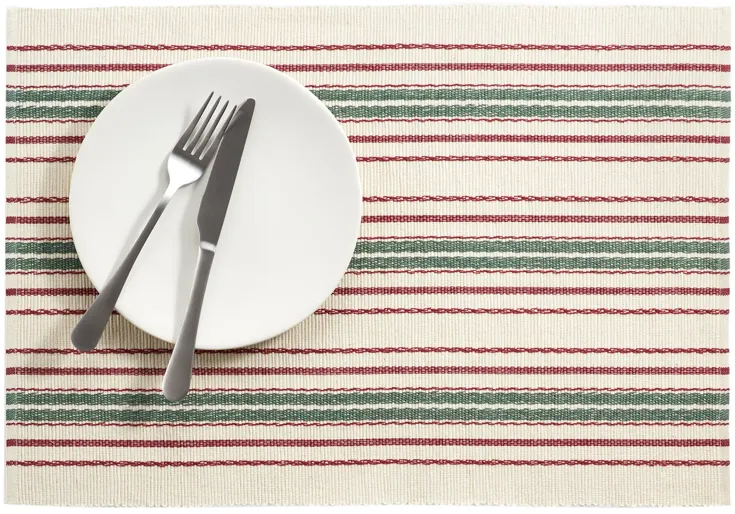 S/4 Tinsley Stripe Placemats