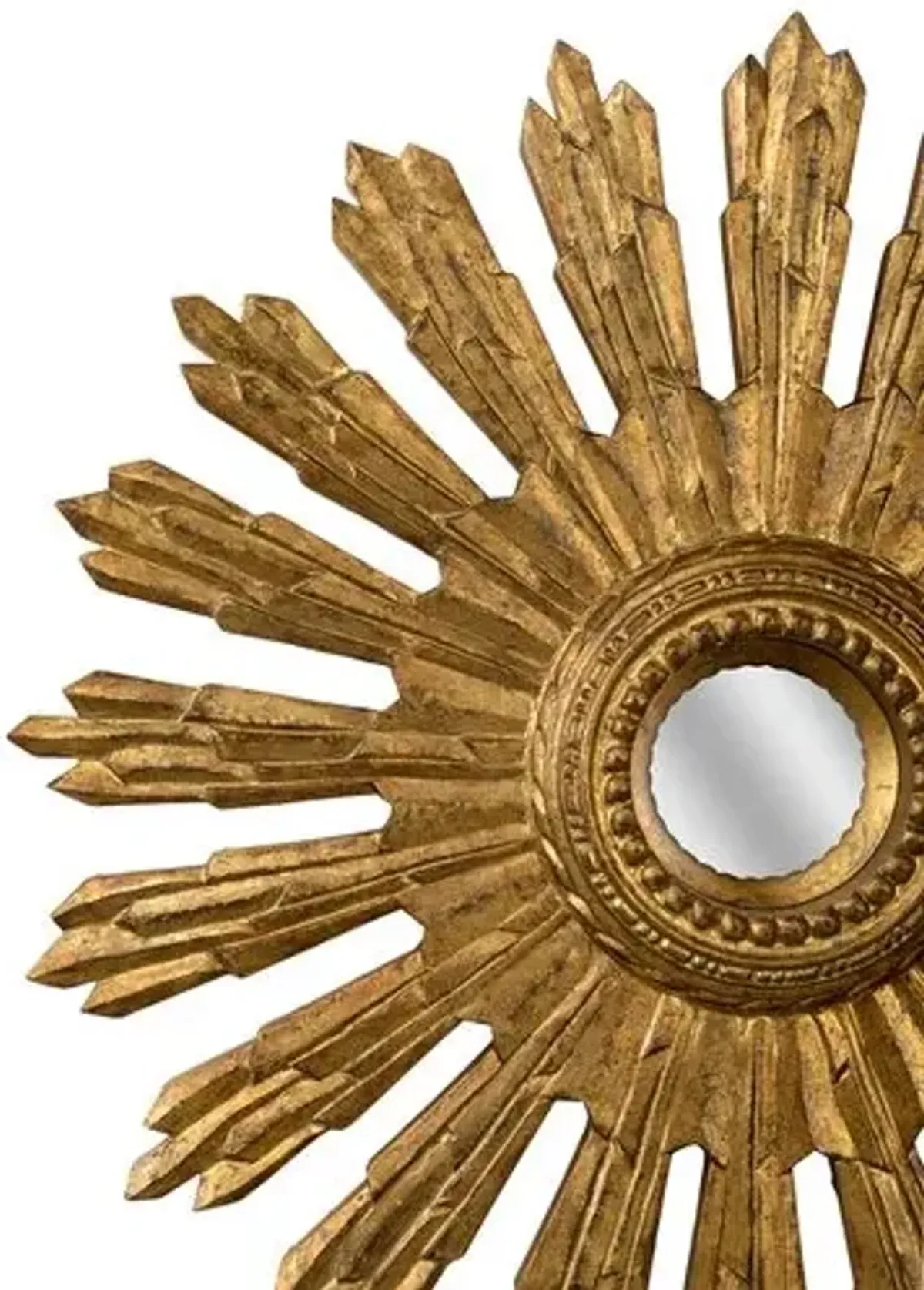 Aurora Sunburst Wall Mirror - Gold - Chelsea House