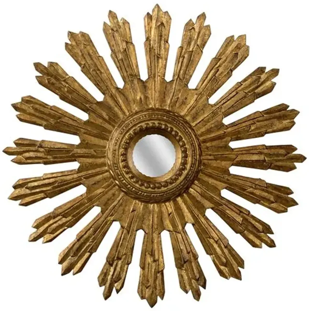 Aurora Sunburst Wall Mirror - Gold - Chelsea House