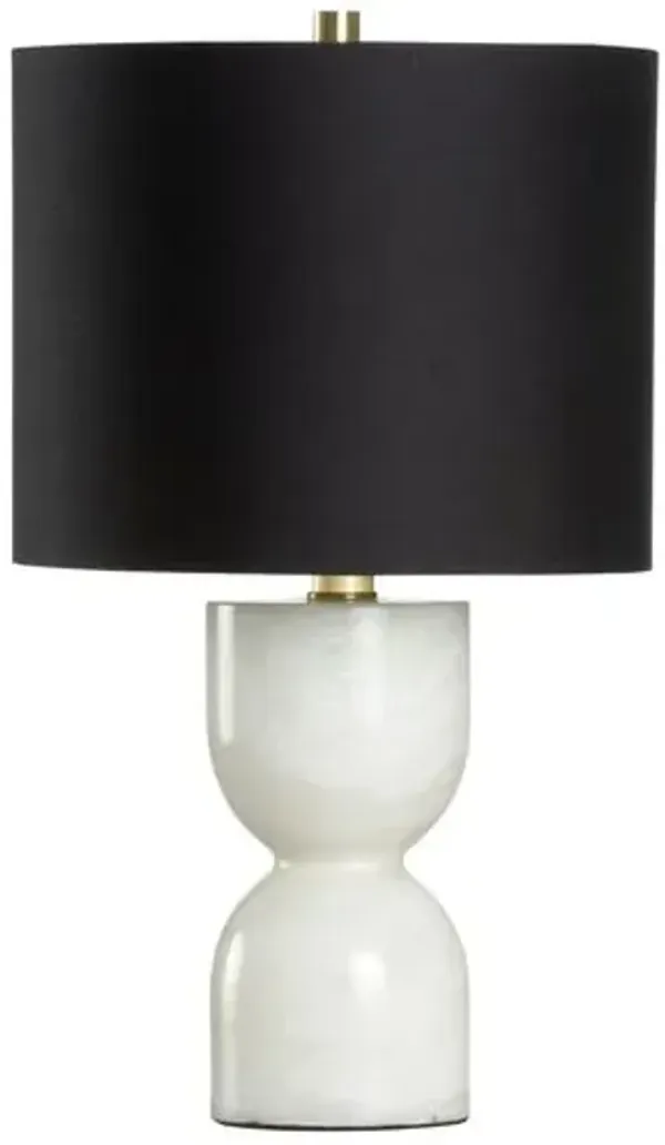 Blanche Marble Table Lamp - Chelsea House - Black